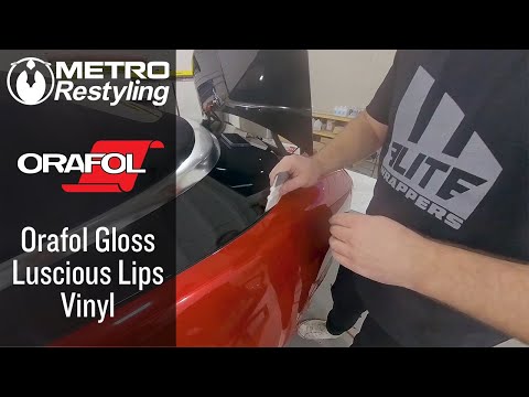 Gloss Luscious Lips Car Wrap