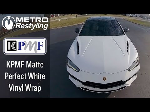 Matte white urus wrap