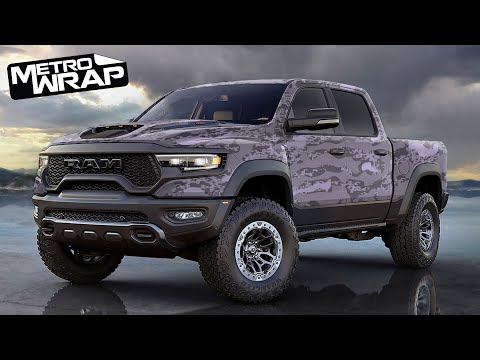 Metro Wrap Compound Pink Tiger Camouflage Vinyl Film