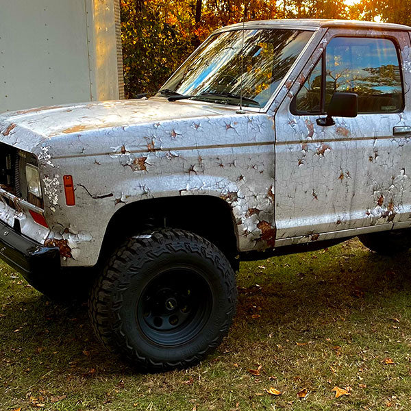 Rust vinyl car wraps
