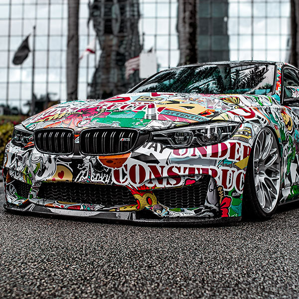 Sticker Bomb vinyl car wraps