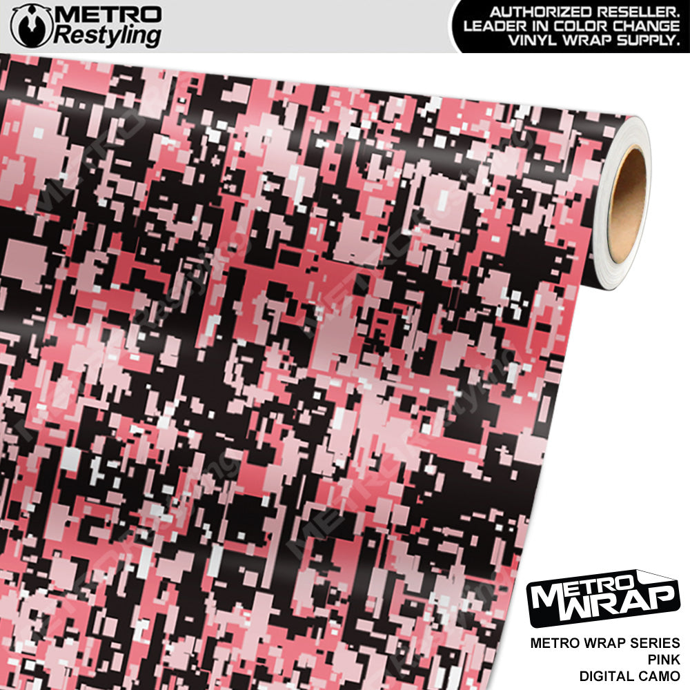 Metro Wrap Digital Pink Camouflage