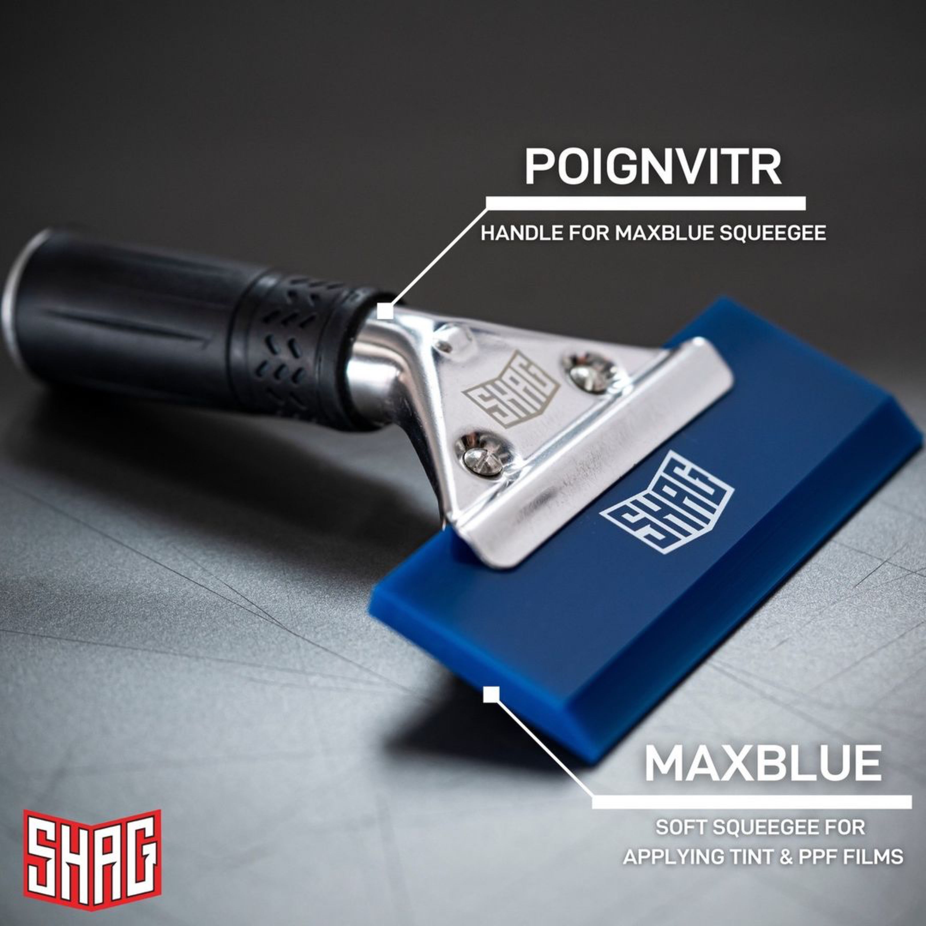 hexis shag poignvitr & shag maxblue