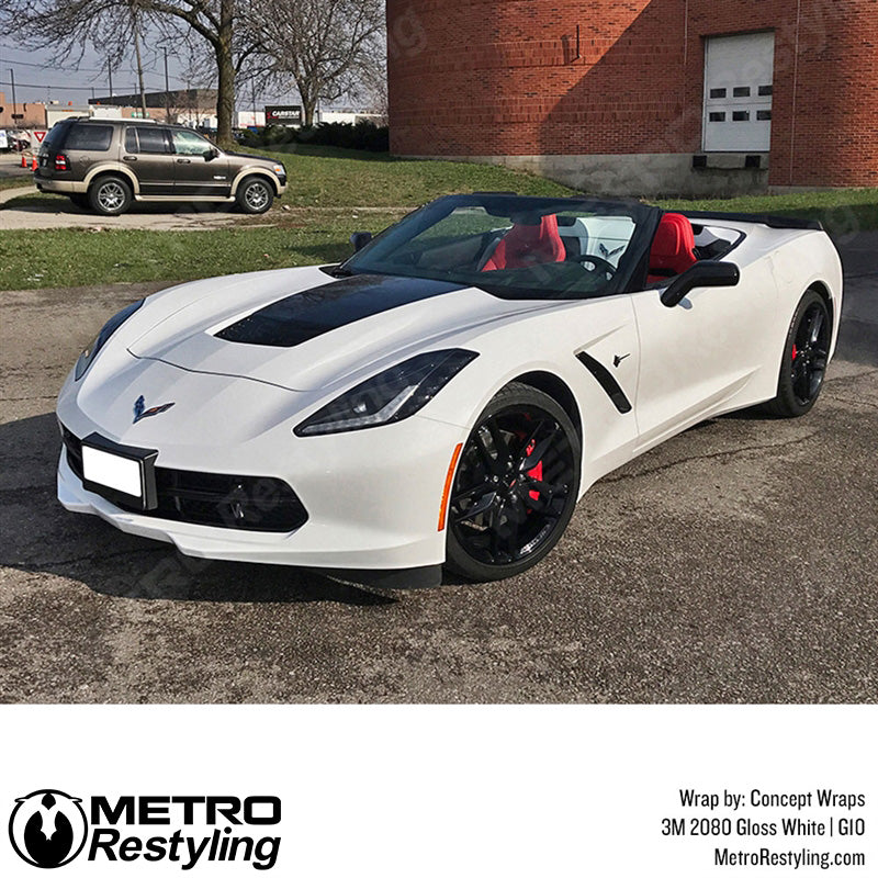 Glossy White vinyl wrap