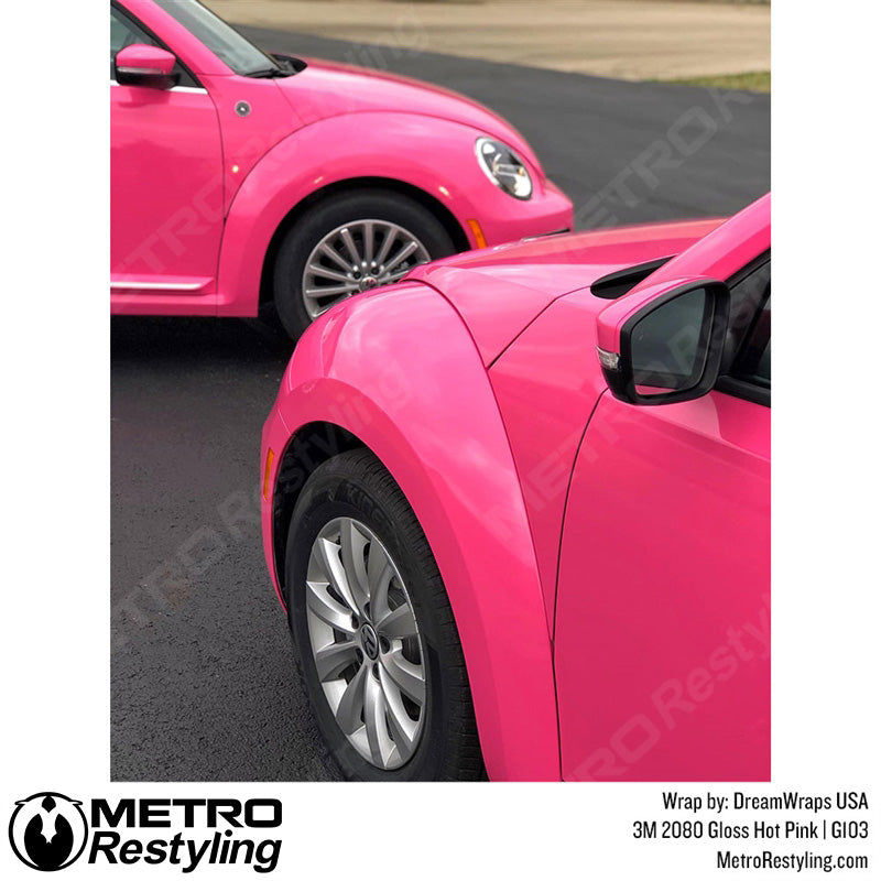 Glossy Hot Pink Wraps