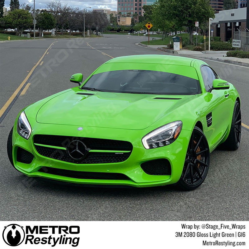 3M Glossy light green vinyl