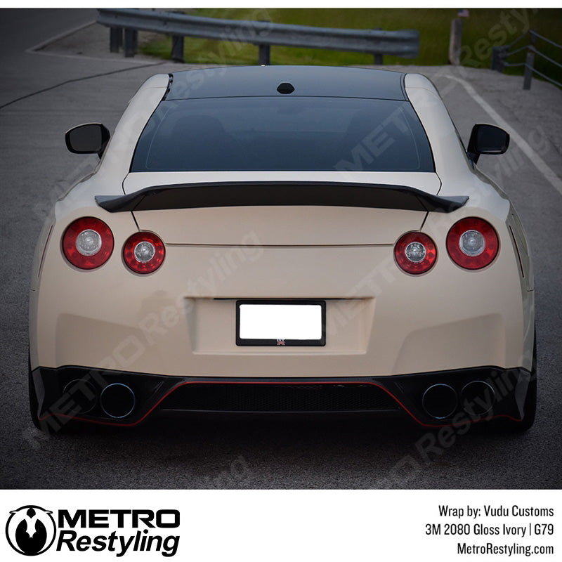 3M 2080 Gloss Light Ivory Vinyl Wrap