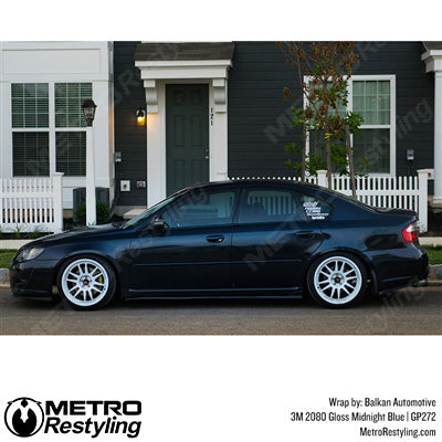 Gloss Blue Vinyl Wrap