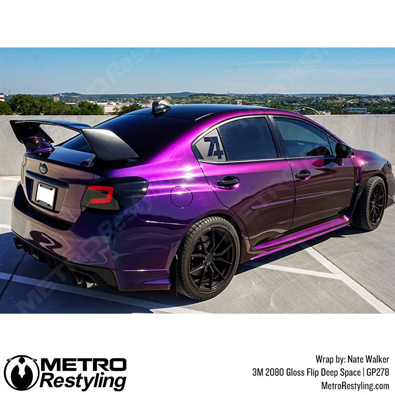 3M 2080 Gloss Flip Deep Space Vinyl Wrap