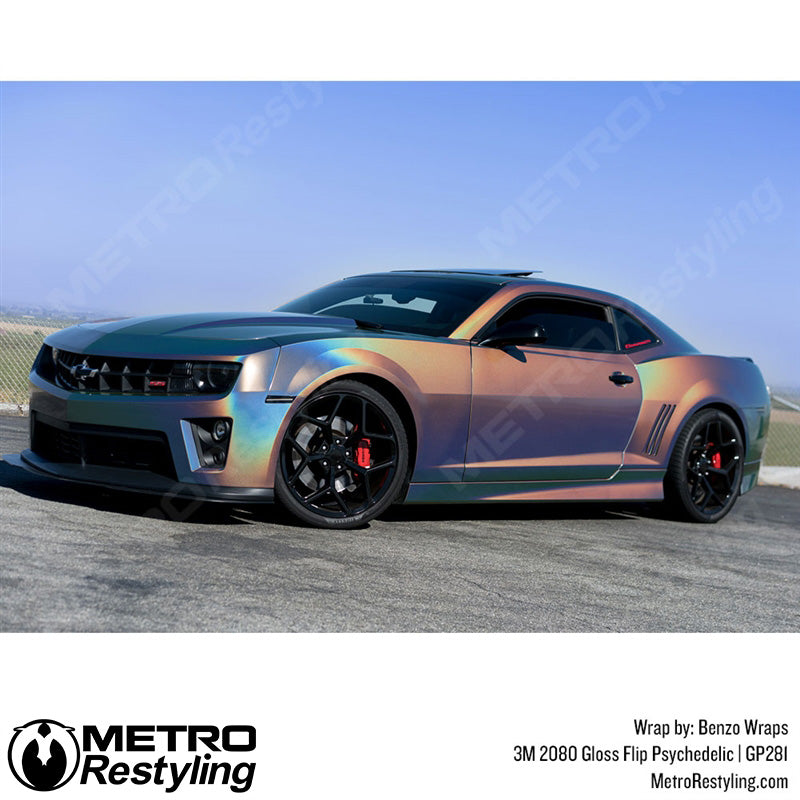 3M 2080 Gloss Flip Psychedelic Vinyl Wrap
