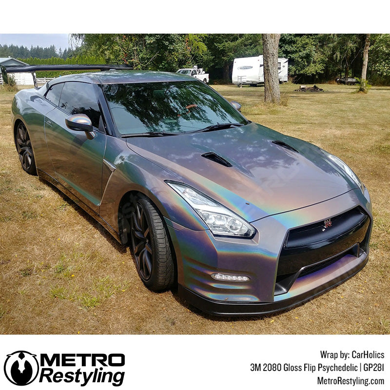3M 2080 Gloss Flip Psychedelic Vinyl Wrap