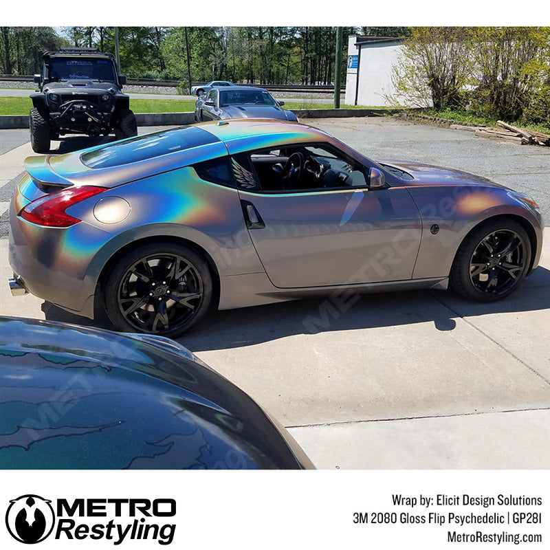 3M 2080 Gloss Flip Psychedelic Vinyl Wrap