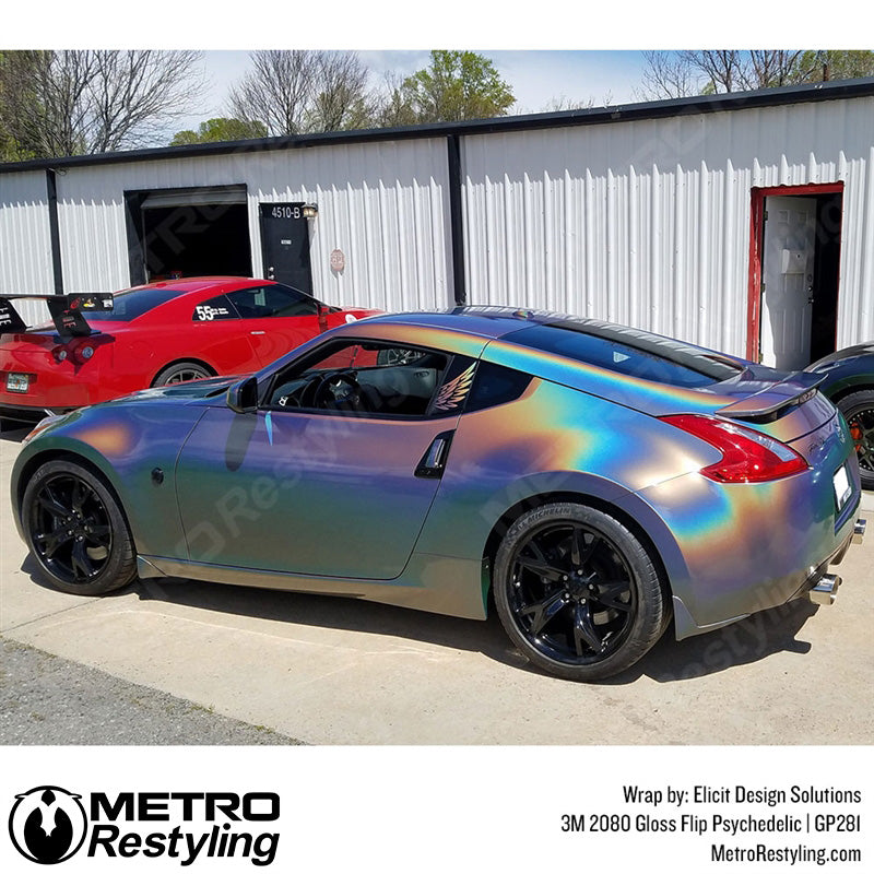 3M 2080 Gloss Flip Psychedelic Vinyl Wrap