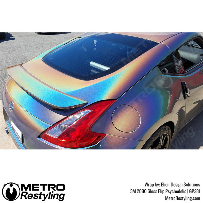 3M 2080 Gloss Flip Psychedelic Vinyl Wrap