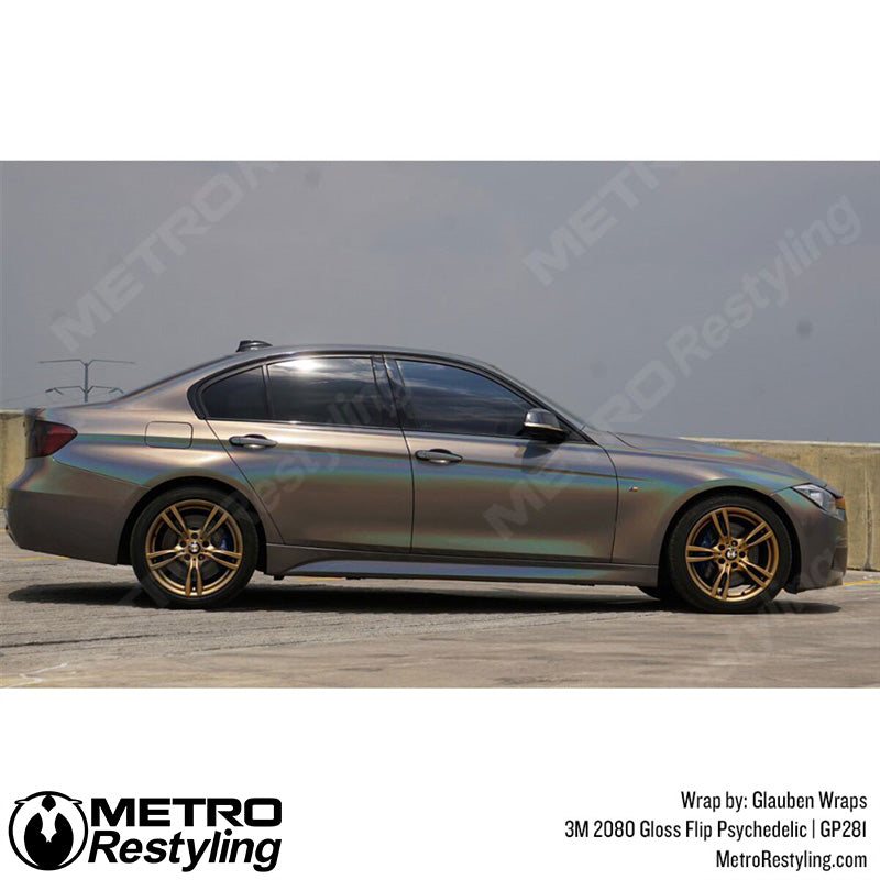 3M 2080 Gloss Flip Psychedelic Vinyl Wrap