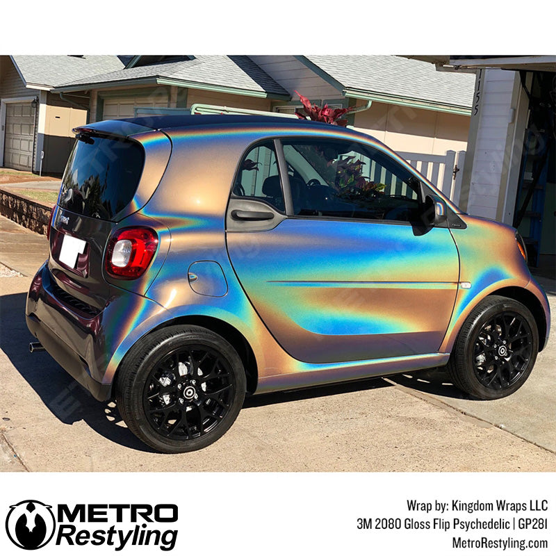 3M 2080 Gloss Flip Psychedelic Vinyl Wrap