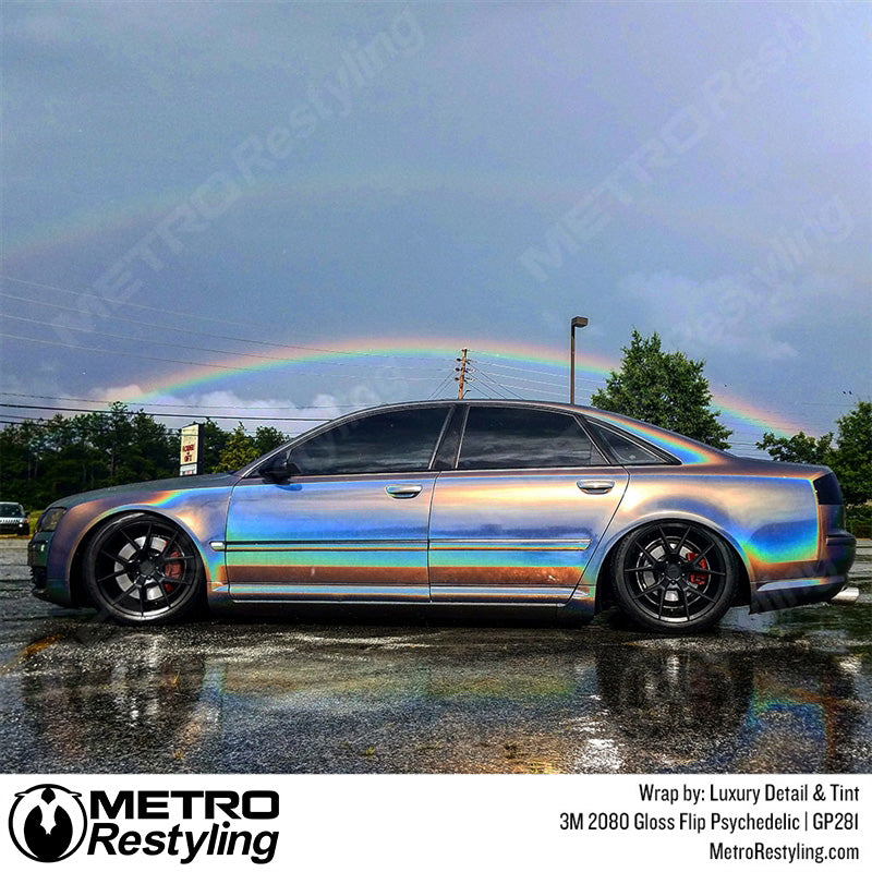 3M 2080 Gloss Flip Psychedelic Vinyl Wrap