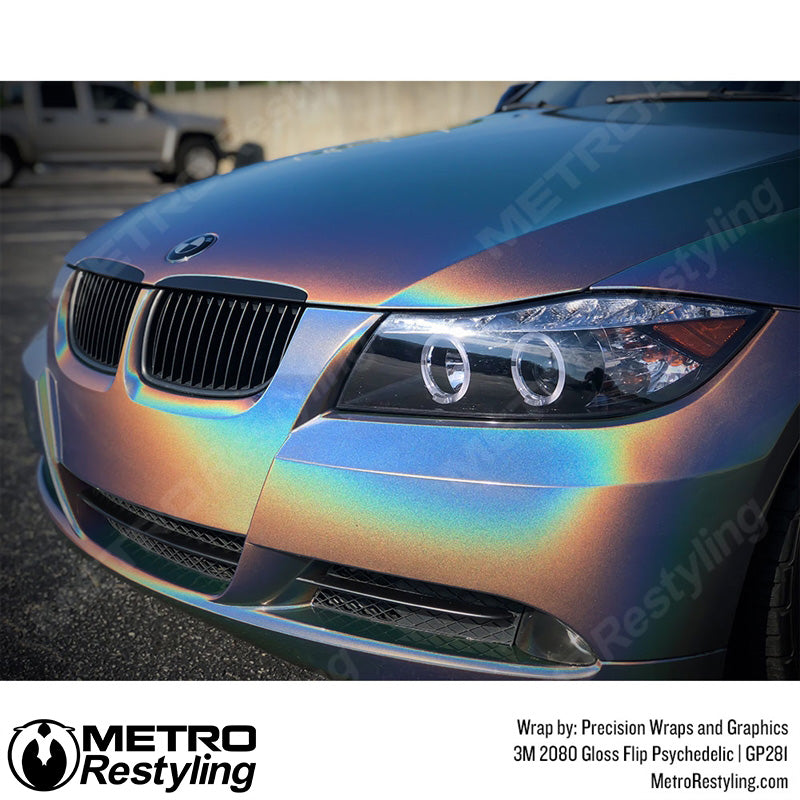 3M 2080 Gloss Flip Psychedelic Vinyl Wrap