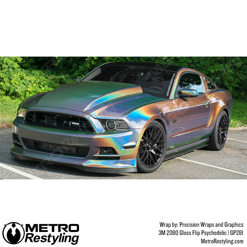 3M 2080 Gloss Flip Psychedelic Vinyl Wrap
