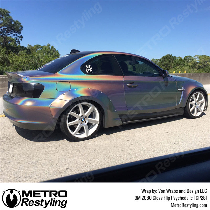 3M 2080 Gloss Flip Psychedelic Vinyl Wrap