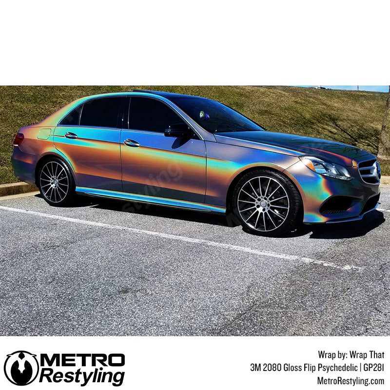3M 2080 Gloss Flip Psychedelic Vinyl Wrap