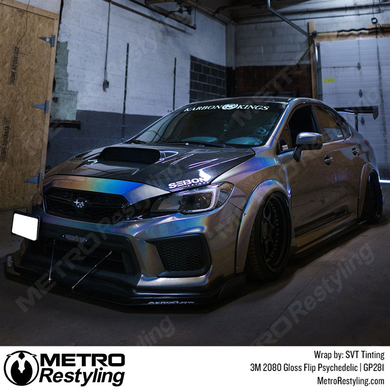3M 2080 Gloss Flip Psychedelic Vinyl Wrap