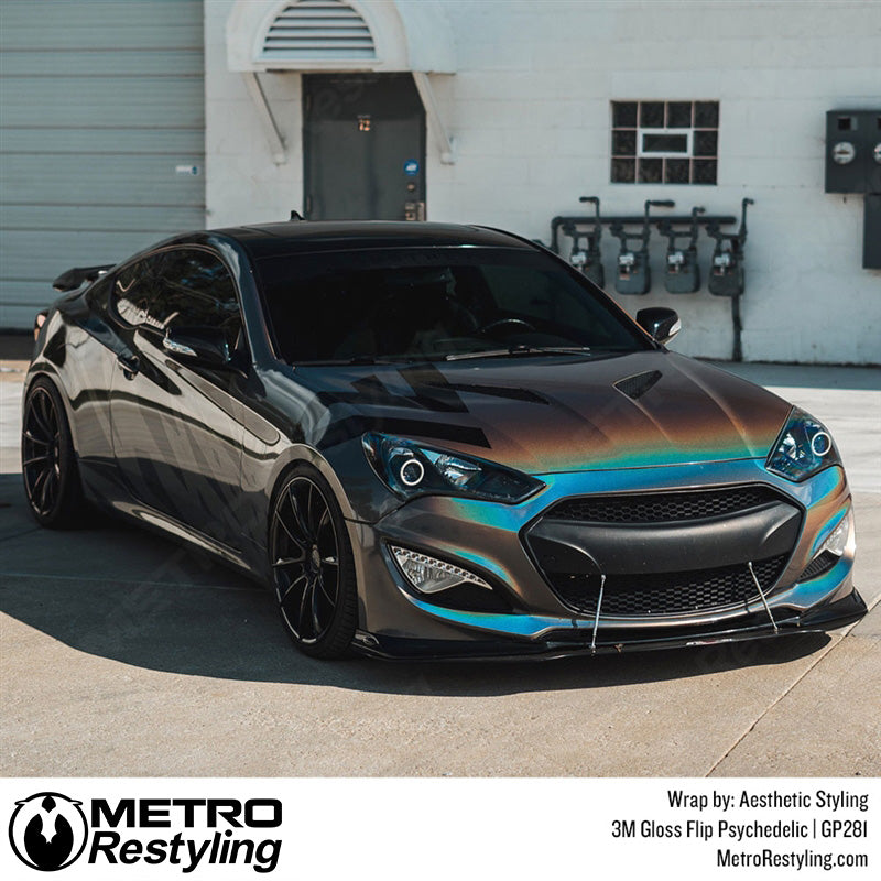 3M 2080 Gloss Flip Psychedelic Vinyl Wrap