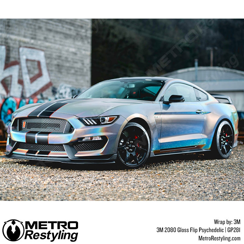 3M 2080 Gloss Flip Psychedelic Vinyl Wrap