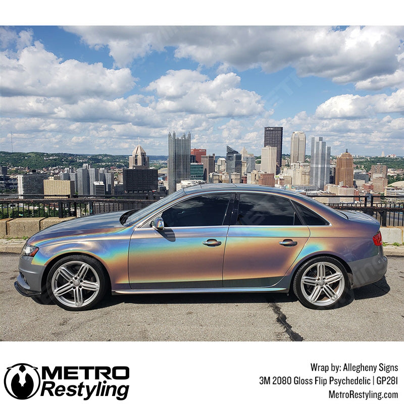 3M 2080 Gloss Flip Psychedelic Vinyl Wrap
