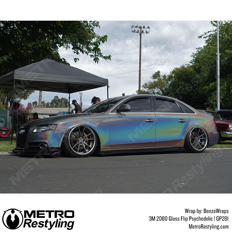 3M 2080 Gloss Flip Psychedelic Vinyl Wrap
