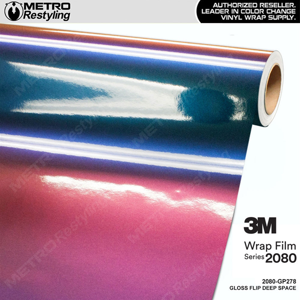 3M 2080 Gloss Flip Deep Space Vinyl Wrap