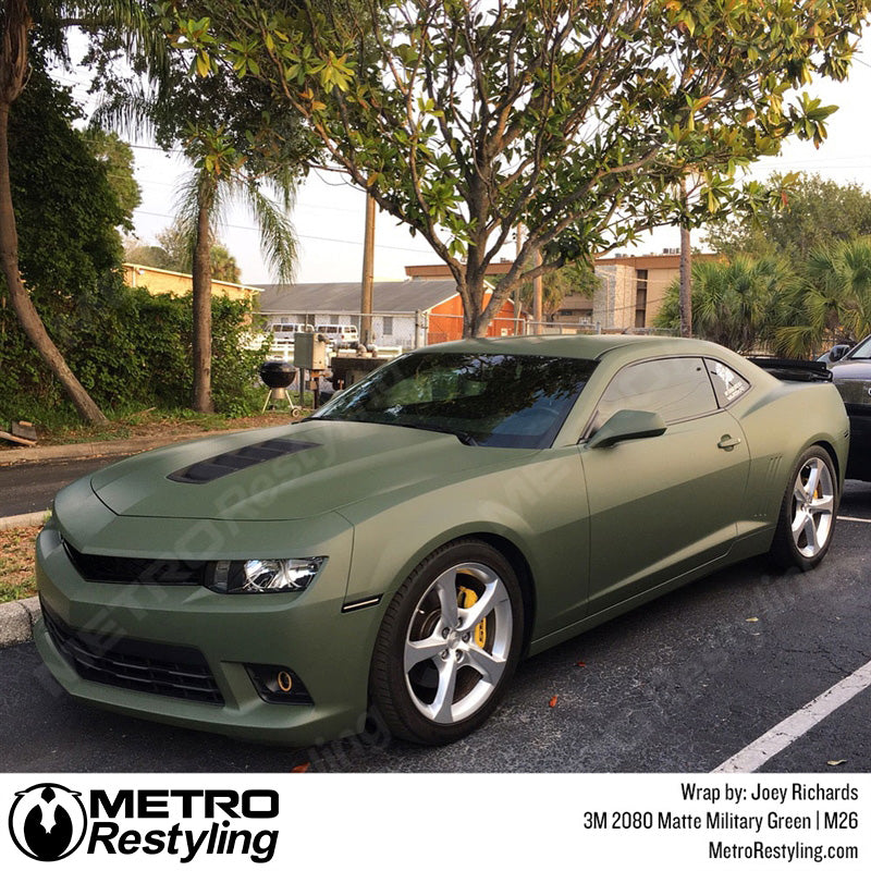 Matte Dodge Military Green Wrap