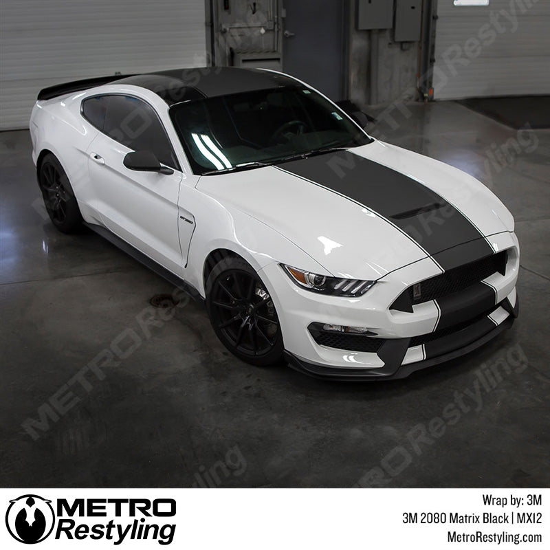Matrix Black Textured Vinyl Wrap