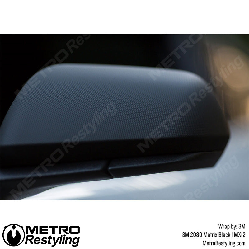 Matrix Black Textured Vinyl Wrap