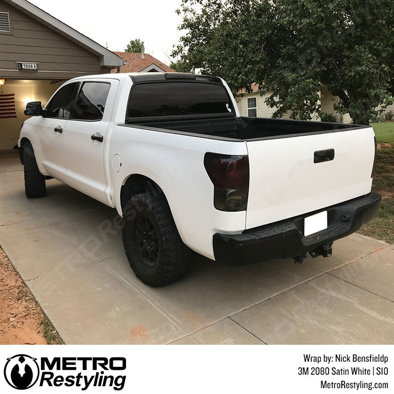 Satin White Vinyl Wrap