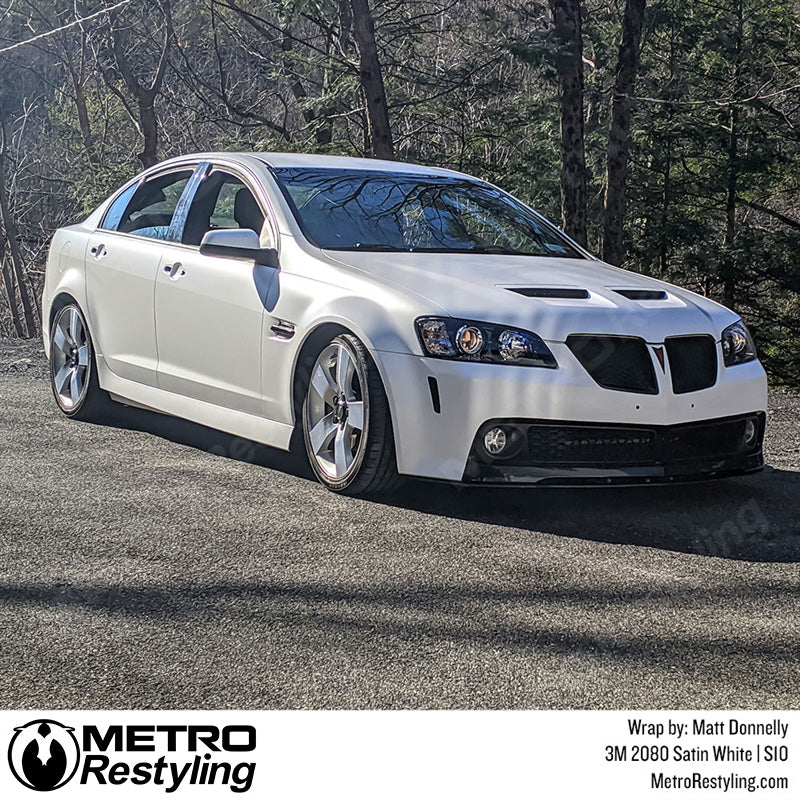 Satin White Vinyl Wrap