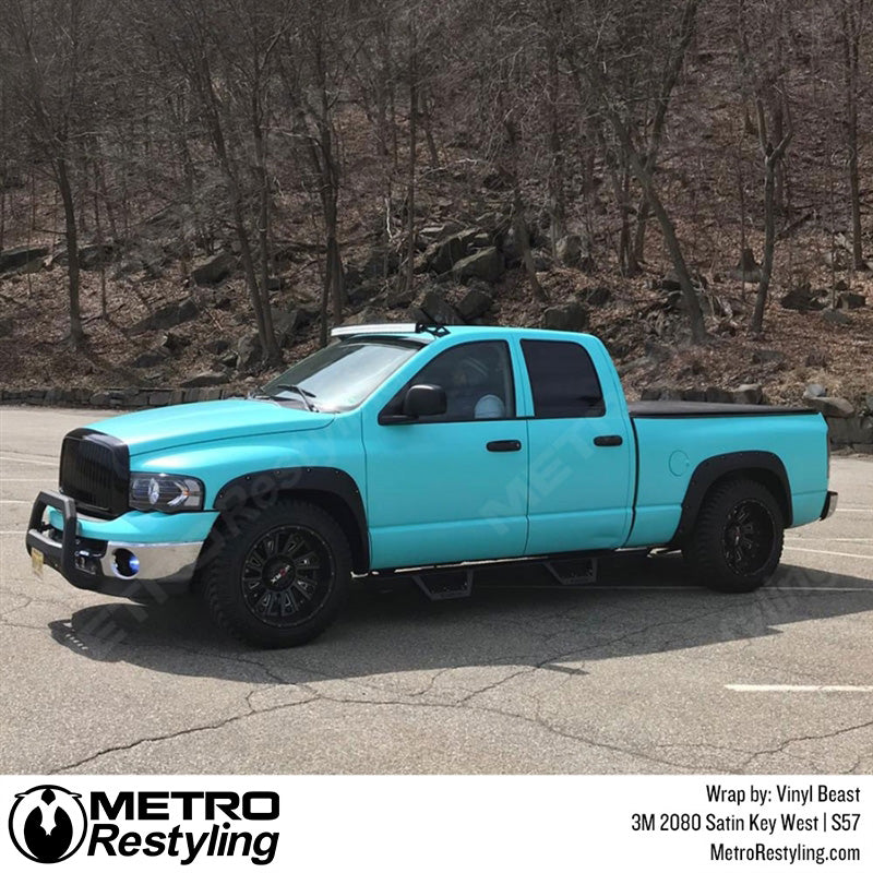 Satin Key West Truck Wrap