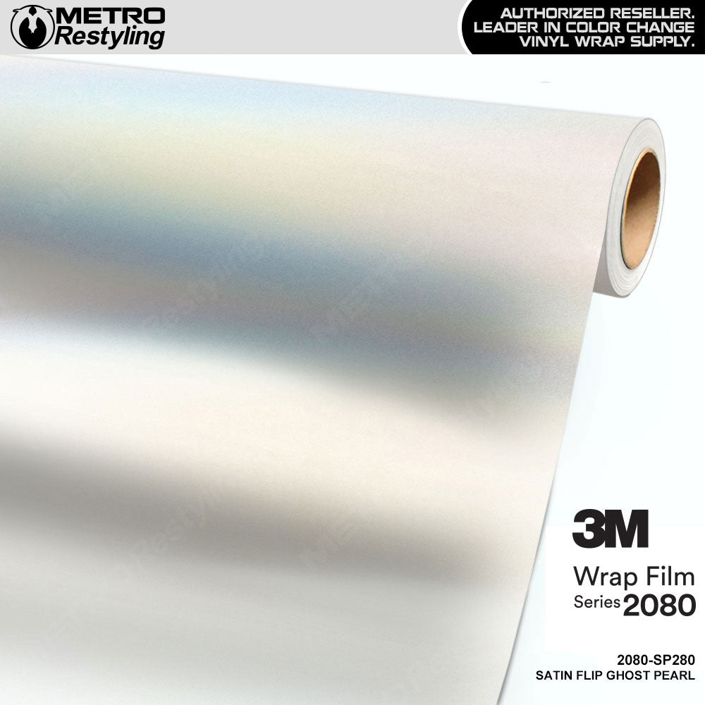 3M 2080 Satin Flip Ghost Pearl Vinyl Wrap