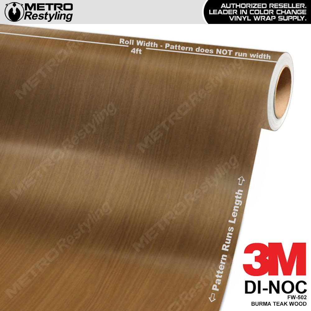 Burma Teak Wood Vinyl