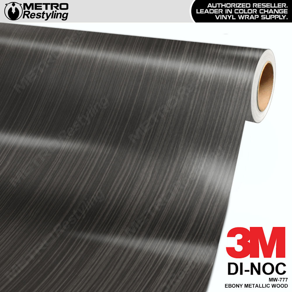  3M Di Noc Ebony metallic wood grain vinyl