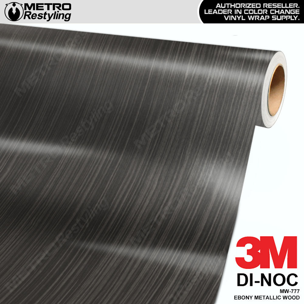 3M Di Noc Ebony metallic wood grain vinyl