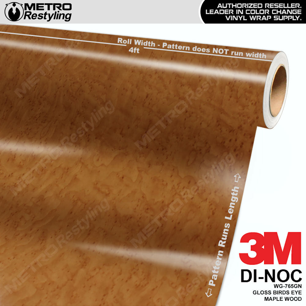 Di Noc Birds Eye Maple Wood Vinyl Wrap