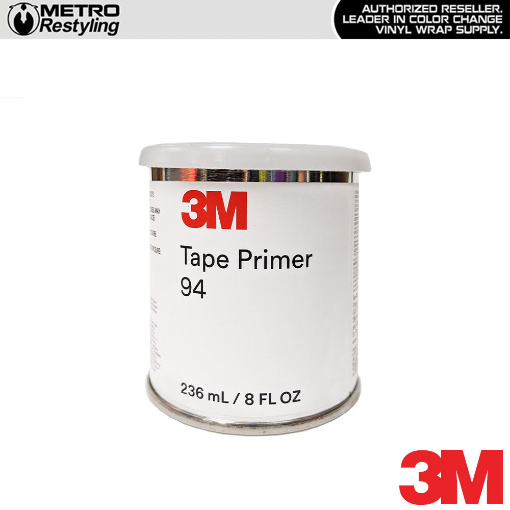 8 PC 3M Primer 94 Tape Adhesion DI-NOC (8 fl oz, 236mL) Vinyl Wrap 1/2 Pint