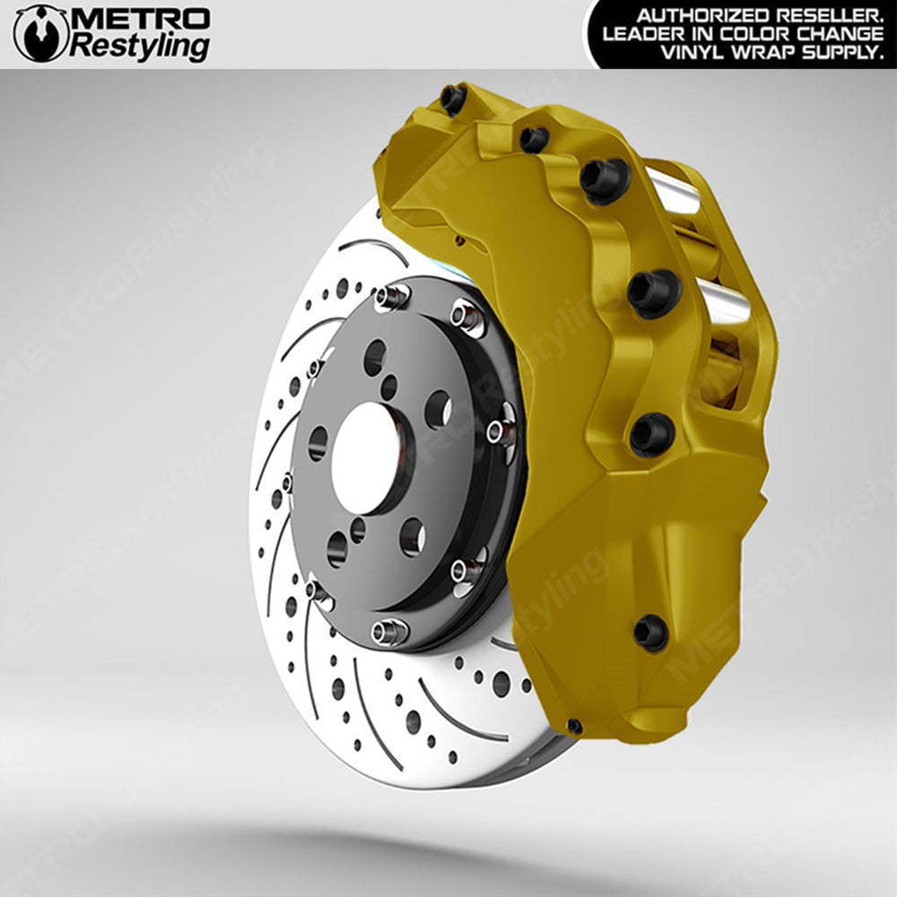 3M Reflective Gold Brake Caliper Vinyl Wrap