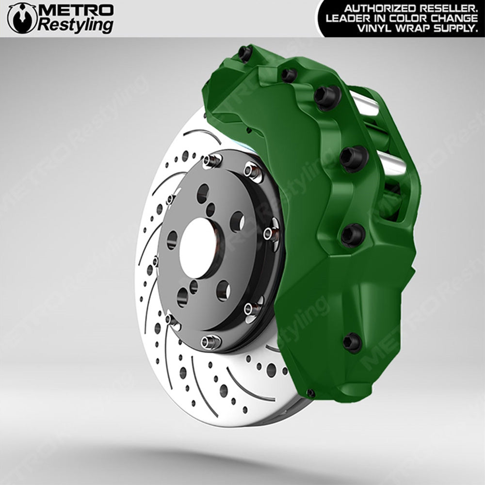3M Reflective Green Brake Caliper Vinyl Wrap
