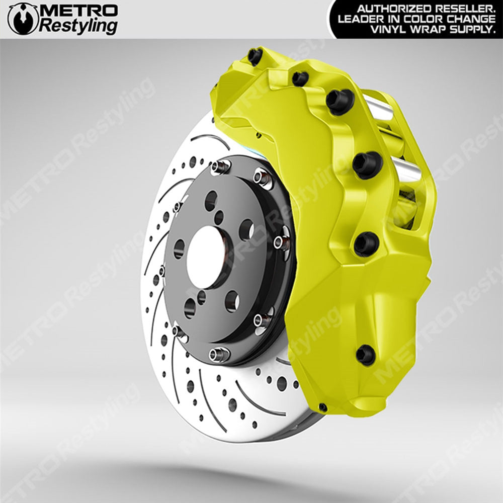 3M Reflective Yellow Brake Caliper Vinyl Wrap
