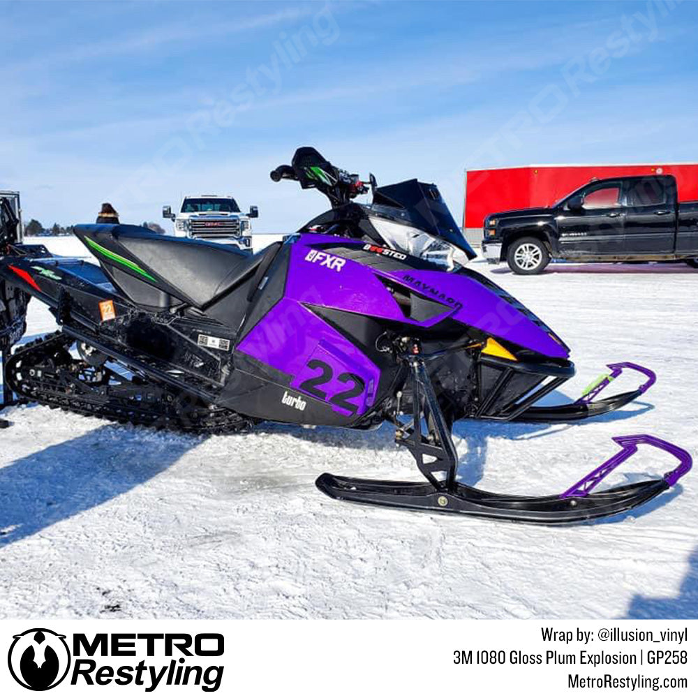 3M 1080 Gloss Plum Explosion_GP258_Arctic Cat