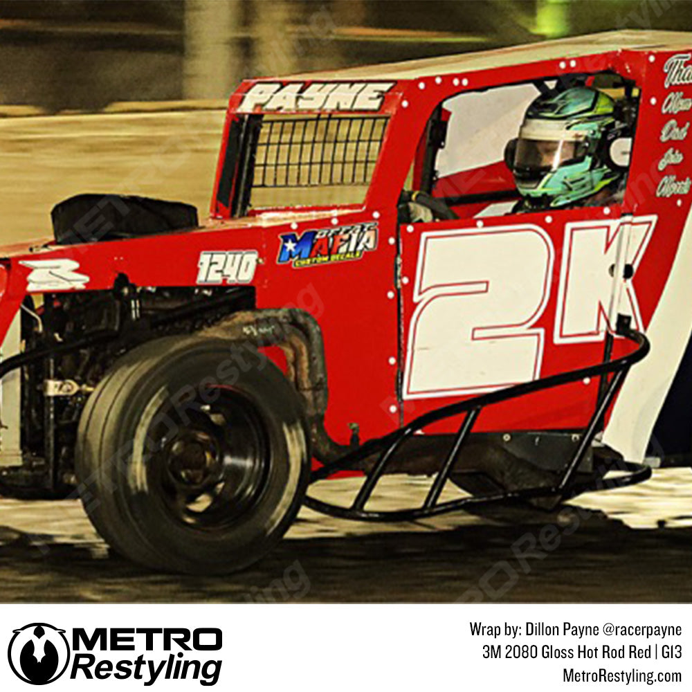 3M 2080 Gloss Hot Rod Red_G13_Dwarf Car