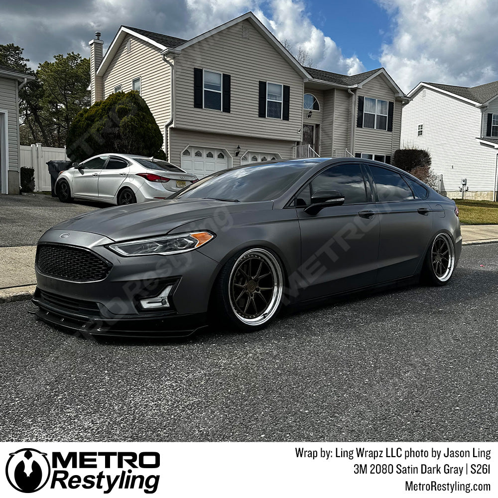 3M 2080 Satin Dark Gray_S261_Ford Fusion