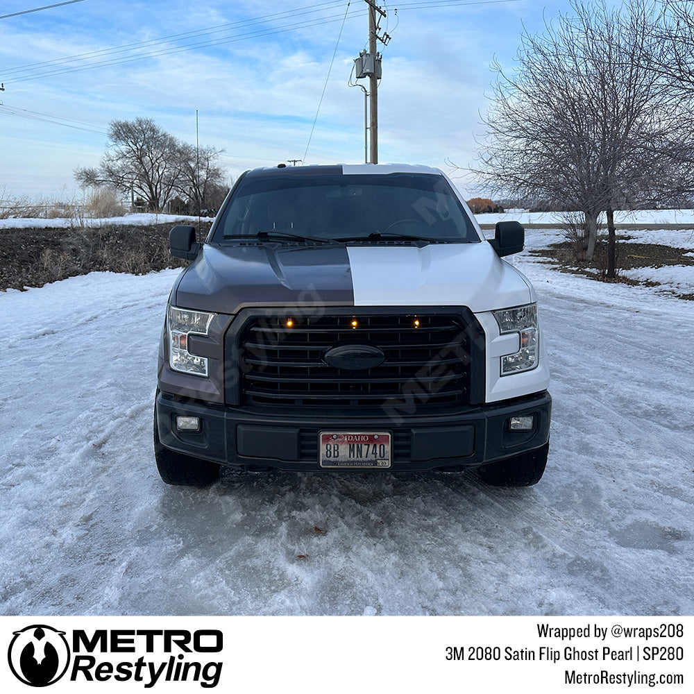 3M 2080 Satin Flip Ghost Pearl_SP280_Ford F150